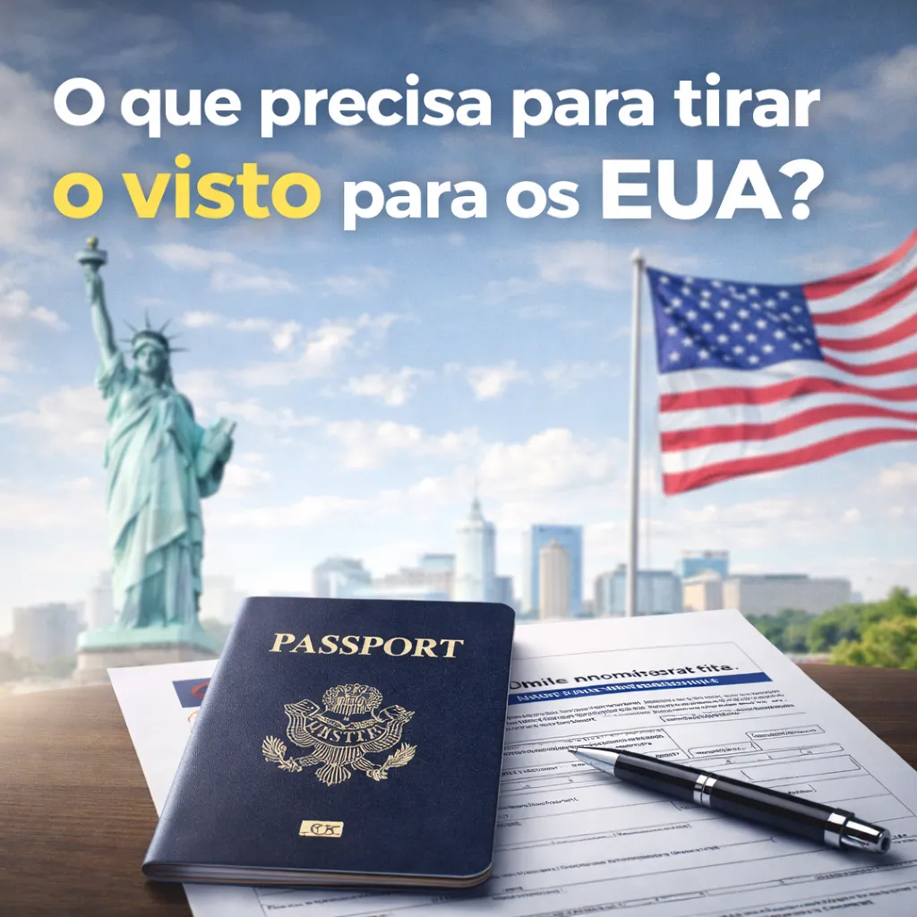 Imagem ilustrativa para o artigo O que precisa para tirar o visto para os EUA? da Now Vistos